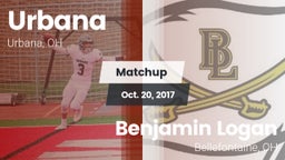 Matchup: Urbana vs. Benjamin Logan  2017