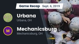Recap: Urbana  vs. Mechanicsburg  2019