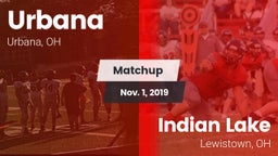 Matchup: Urbana vs. Indian Lake  2019