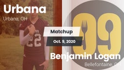 Matchup: Urbana vs. Benjamin Logan  2020