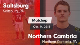 Matchup: Saltsburg vs. Northern Cambria  2016
