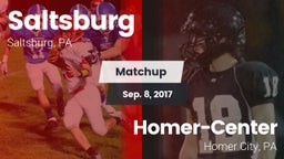 Matchup: Saltsburg vs. Homer-Center  2017
