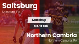 Matchup: Saltsburg vs. Northern Cambria  2017