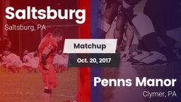 Matchup: Saltsburg vs. Penns Manor  2017