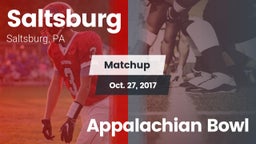 Matchup: Saltsburg vs. Appalachian Bowl 2017