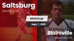 Matchup: Saltsburg vs. Blairsville  2018