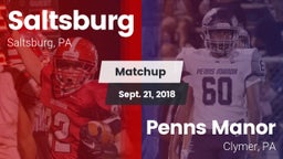 Matchup: Saltsburg vs. Penns Manor  2018