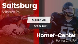 Matchup: Saltsburg vs. Homer-Center  2018