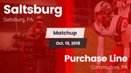 Matchup: Saltsburg vs. Purchase Line  2018