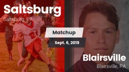 Matchup: Saltsburg vs. Blairsville  2019