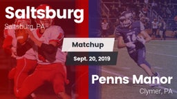 Matchup: Saltsburg vs. Penns Manor  2019