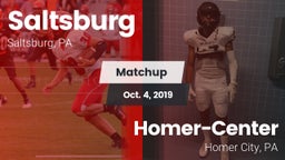 Matchup: Saltsburg vs. Homer-Center  2019
