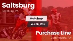 Matchup: Saltsburg vs. Purchase Line  2019