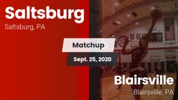 Matchup: Saltsburg vs. Blairsville  2020