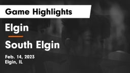 Elgin  vs South Elgin  Game Highlights - Feb. 14, 2023