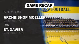 Recap: Archbishop Moeller  vs. St. Xavier  2016