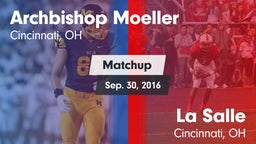 Matchup: Archbishop Moeller vs. La Salle  2016