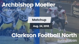 Matchup: Archbishop Moeller vs. Clarkson Football North 2018
