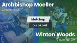 Matchup: Archbishop Moeller vs. Winton Woods  2018