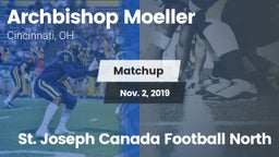 Matchup: Archbishop Moeller vs. St. Joseph Canada Football North 2019