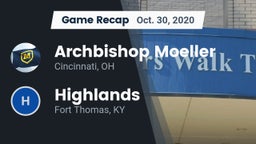 Recap: Archbishop Moeller  vs. Highlands  2020