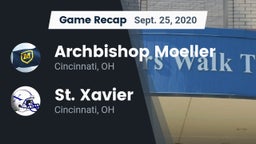 Recap: Archbishop Moeller  vs. St. Xavier  2020