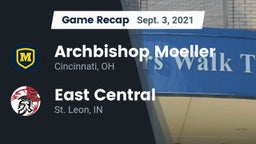 Recap: Archbishop Moeller  vs. East Central  2021