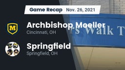Recap: Archbishop Moeller  vs. Springfield  2021