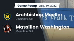 Recap: Archbishop Moeller  vs. Massillon Washington  2022