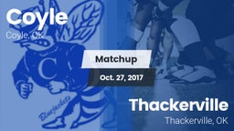 Matchup: Coyle vs. Thackerville  2017