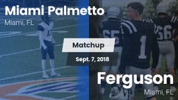 Matchup: Palmetto vs. Ferguson  2018