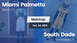 Matchup: Palmetto vs. South Dade  2019