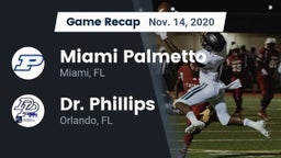 Recap: Miami Palmetto  vs. Dr. Phillips  2020