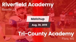 Matchup: Riverfield Academy vs. Tri-County Academy  2019
