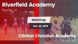 Matchup: Riverfield Academy vs. Clinton Christian Academy  2019