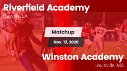 Matchup: Riverfield Academy vs. Winston Academy  2020