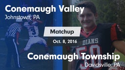 Matchup: Conemaugh Valley vs. Conemaugh Township  2016
