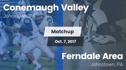 Matchup: Conemaugh Valley vs. Ferndale  Area  2017