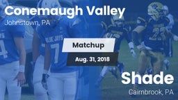 Matchup: Conemaugh Valley vs. Shade  2018