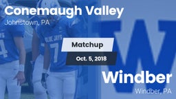 Matchup: Conemaugh Valley vs. Windber  2018