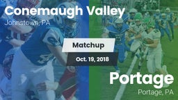 Matchup: Conemaugh Valley vs. Portage  2018