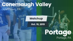 Matchup: Conemaugh Valley vs. Portage  2019