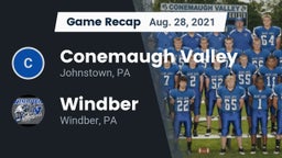 Recap: Conemaugh Valley  vs. Windber  2021