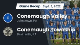 Recap: Conemaugh Valley  vs. Conemaugh Township  2022