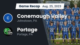 Recap: Conemaugh Valley  vs. Portage  2023