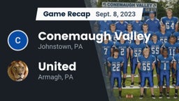 Recap: Conemaugh Valley  vs. United  2023