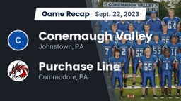Recap: Conemaugh Valley  vs. Purchase Line  2023