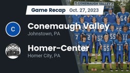 Recap: Conemaugh Valley  vs. Homer-Center  2023