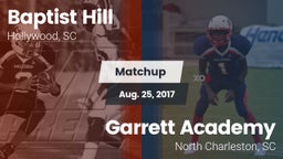 Matchup: Baptist Hill vs. Garrett Academy  2017
