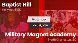 Matchup: Baptist Hill vs. Military Magnet Academy  2018